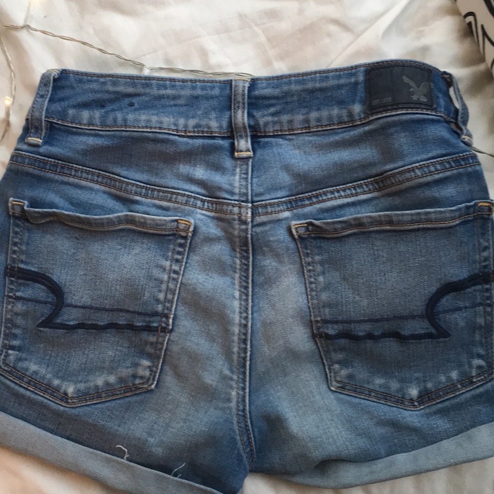 American eagle high rise jean shorts - Picture 2 of 5